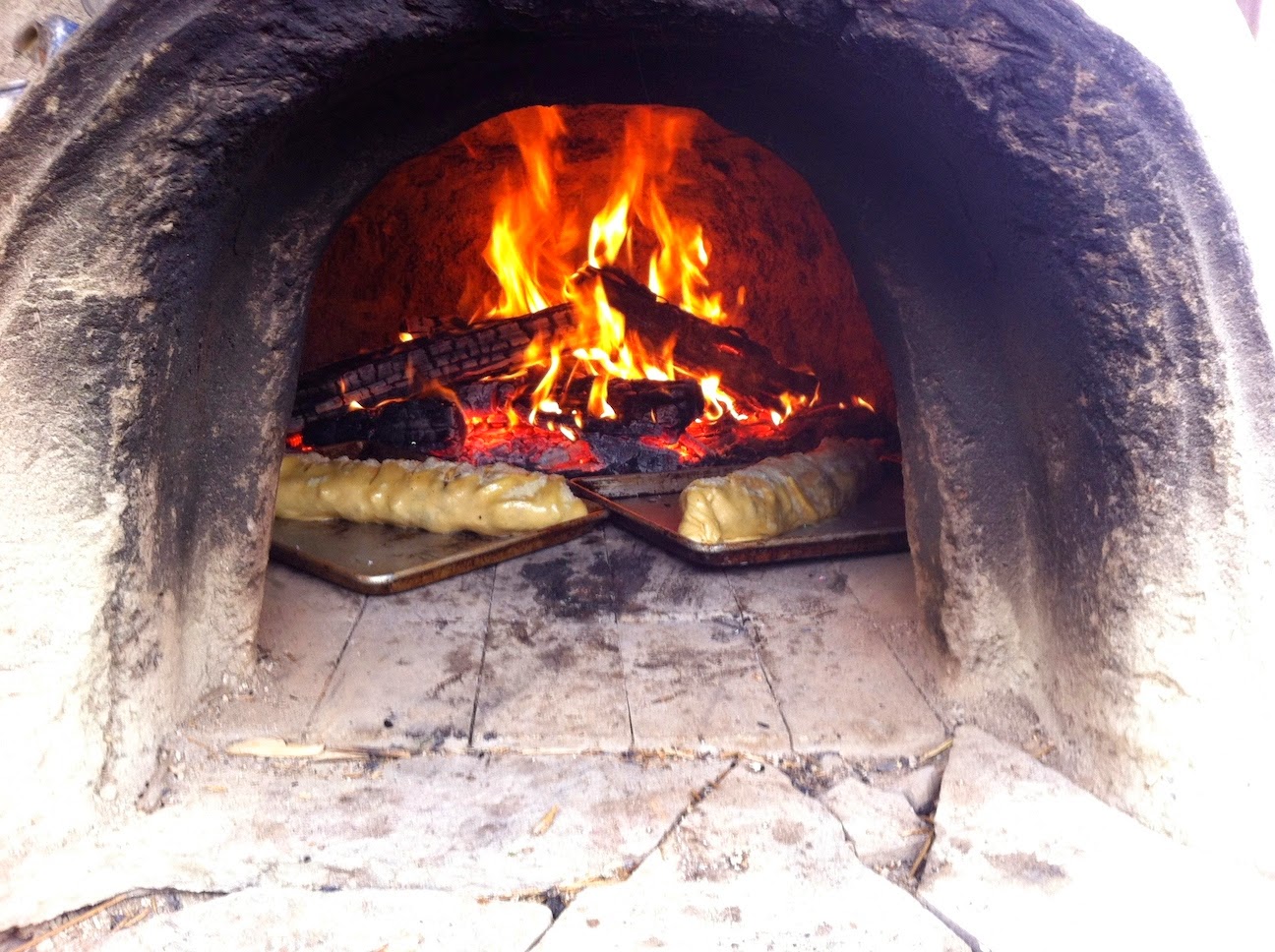A stone cooking on a stove top oven